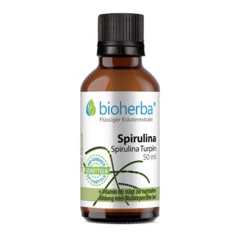 Spirulina, Spirulina Turpin, Tropfen, Tinktur 50 ml online kaufen, besten Preis, Bioherba Reichenbach GmbH