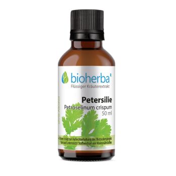 Petersilie, Petroselinum crispum, Tropfen, Tinktur 50 ml online kaufen, besten Preis, Bioherba Reichenbach GmbH