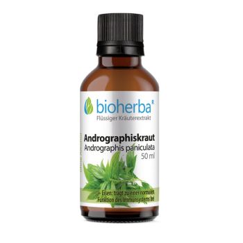 Andrographiskraut, Andrographis paniculata, Tropfen, Tinktur, 50 ml online kaufen, besten Preis, Bioherba Reichenbach GmbH