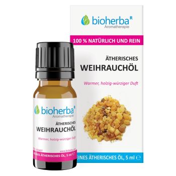 Weihrauchöl Reines ätherisches Öl 5 ml online kaufen, besten Preis, Bioherba Reichenbach GmbH