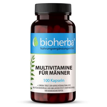 Multivitamine für Männer 100 Kapseln online kaufen, besten Preis, Bioherba Reichenbach GmbH