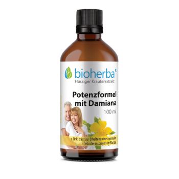 Potenzformel mit Damiana Tropfen, Tinktur 100 ml online kaufen, besten Preis, Bioherba Reichenbach GmbH