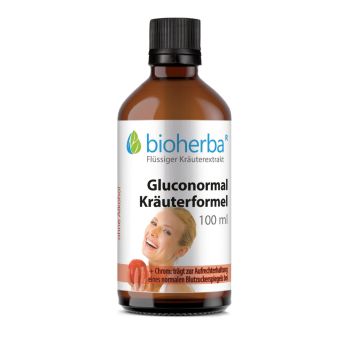 Gluconormal Kräuterformel Tropfen, Tinktur 100 ml online kaufen, besten Preis, Bioherba Reichenbach GmbH