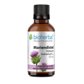 Mariendistel, Silybum marianum L., Tropfen, Tinktur 50 ml online kaufen, besten Preis, Bioherba Reichenbach GmbH