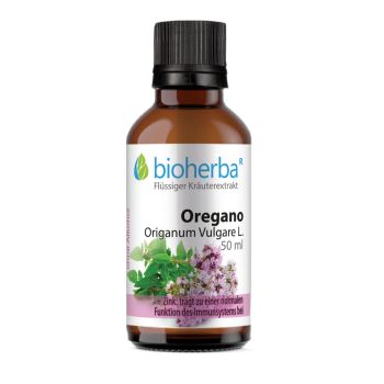 Oregano, Origanum vulgare L., Tropfen, Tinktur 50 ml online kaufen, besten Preis, Bioherba Reichenbach GmbH