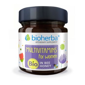 MULTIVITAMINS FOR WOMEN IN BEE HONEY, 280 g