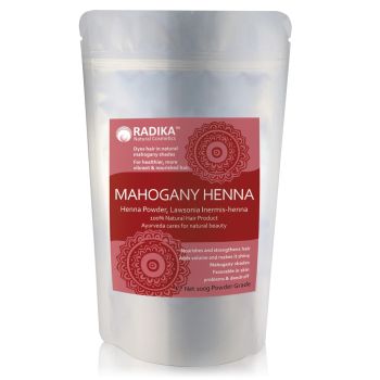 henna mahogany, pure powder, hair powder, radish