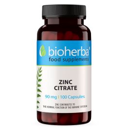Citrat de zinc 90 mg 100 capsule