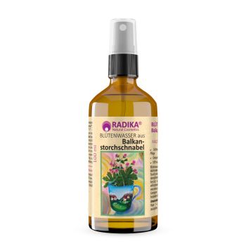 Blütenwasser aus Balkan-Storchschnabel Hydrolat 100 ml online kaufen, besten Preis, Bioherba Reichenbach GmbH