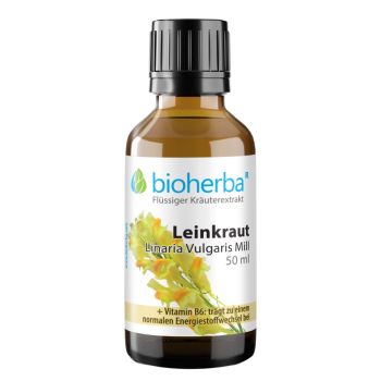 Leinkraut Linaria vulgaris Mill Tropfen Tinktur 50 ml online kaufen, besten Preis, Bioherba Reichenbach GmbH
