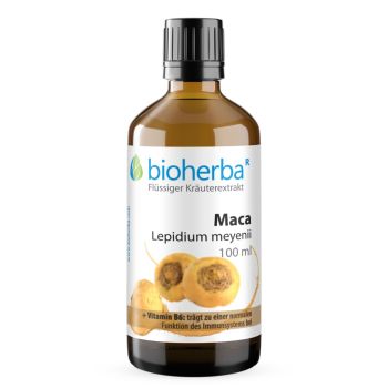 Maca Lepidium meyenii Tropfen Tinktur 100 ml online kaufen, besten Preis, Bioherba Reichenbach GmbH