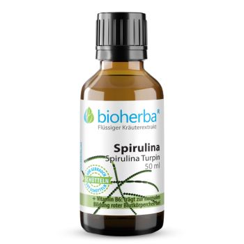 Spirulina, Spirulina Turpin, Tropfen, Tinktur 50 ml online kaufen, besten Preis, Bioherba Reichenbach GmbH