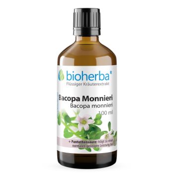 Bacopa Monnieri Tropfen Tinktur 100 ml Bioherba online kaufen besten Preis Bioherba Reichenbach GmbH