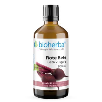 Rote Bete Beta vulgaris Tropfen Tinktur 100 ml online kaufen, besten Preis, Bioherba Reichenbach GmbH