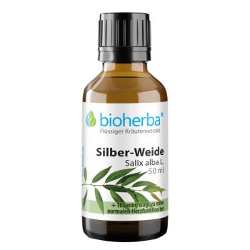 SILBER-WEIDE Salix alba L. 50 ml Tropfen, Tinktur online kaufen, besten Preis, Bioherba Reichenbach GmbH