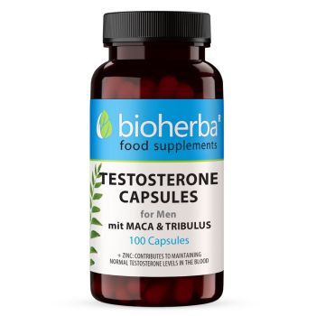 Testosteron Kapseln für Männer mit Maca & Tribulus 100 Kapseln online kaufen, besten Preis, Bioherba Reichenbach GmbH
