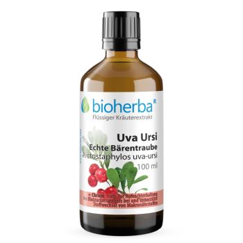 Uva Ursi Echte B&auml;rentraube Arctostaphylos uva-ursi 100 ml online kaufen, besten Preis, Bioherba Reichenbach GmbH
