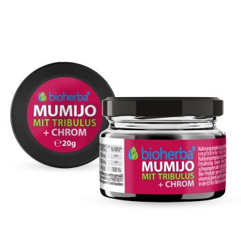Mumijo Extrakt Shilajit mit Tribulus 20g online kaufen, besten Preis, Bioherba Reichenbach GmbH