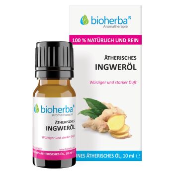 Ingweröl Reines ätherisches Öl 10 ml online kaufen, besten Preis, Bioherba Reichenbach GmbH