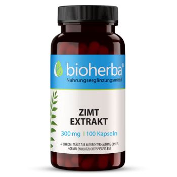 Zimt Extrakt 300 mg 100 Kapseln online kaufen, besten Preis, Bioherba Reichenbach GmbH