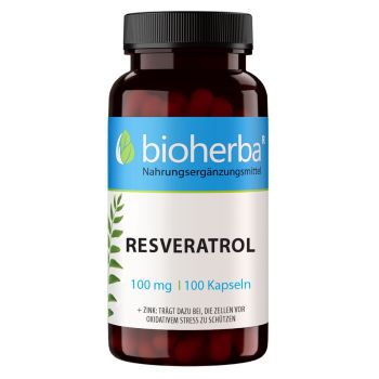 Resveratrol 100 mg 100 Kapseln, günstig kaufen, besten Preis online, Bioherba Reichenbach GmbH