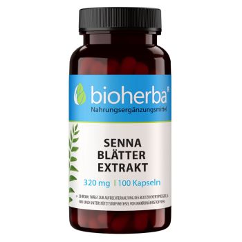 Senna Blätter 320 mg 100 Kapseln online kaufen, besten Preis, Bioherba Reichenbach GmbH