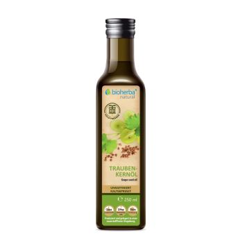 Bioherba Traubenkernöl 250 ml – kaltgepresstes, naturbelassenes Öl aus hochwertigen Traubenkernen, online kaufen, bester Preis