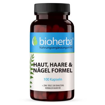 Haut, Haare Und Nägel Formel 100 Kapseln online kaufen, besten Preis, Bioherba Reichenbach GmbH