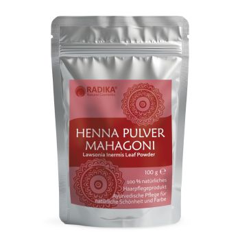Henna Pulver Mahagoni 100 g online kaufen, besten Preis, Bioherba Reichenbach GmbH