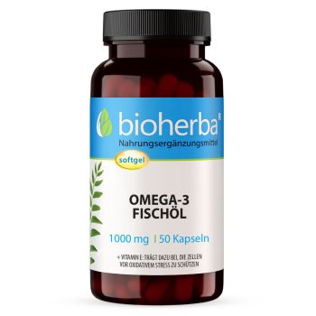 Omega-3 Fischöl 1000 mcg 50 Kapseln