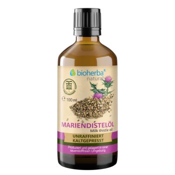Mariendistelöl 100 ml Bioherba Naturprodukte online kaufen, besten Preis, Bioherba Reichenbach GmbH