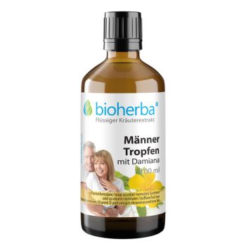 Männer Tropfen mit Damiana Tinktur 50 ml online kaufen, besten Preis, Bioherba Reichenbach GmbH