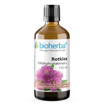 Rotklee Trifolium pratense L., Tropfen, Tinktur 100 ml online kaufen, besten Preis, Bioherba Reichenbach GmbH