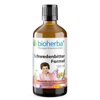 Schwedenbitter Formel Tropfen Tinktur 100 ml online kaufen, besten Preis, Bioherba Reichenbach GmbH