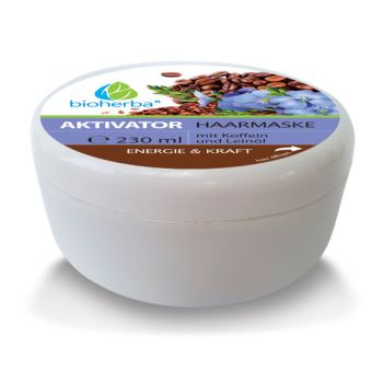 Haarmaske Aktivator Mit Koffein & Leinöl Energie & Kraft e 230 ml online kaufen, besten Preis, Bioherba Reichenbach GmbH