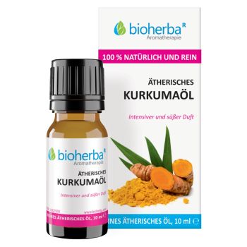 Kurkumaöl Reines ätherisches Öl 10 ml online kaufen, besten Preis, Bioherba Reichenbach GmbH