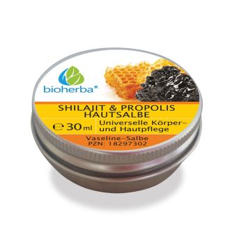 Shilajit & Propolis Universelle Hautsalbe 30 ml online kaufen, besten Preis, Bioherba Reichenbach GmbH