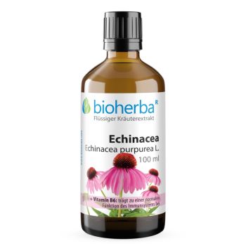 Echinacea, Echinacea purpurea L., Tropfen, Tinktur 100 ml online kaufen, besten Preis, Bioherba Reichenbach GmbH