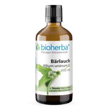 Bärlauch Allium ursinum L. Tropfen Tinktur 100 ml online kaufen, besten Preis, Bioherba Reichenbach GmbH