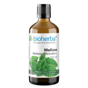  Melisse Melissa officinalis L. Tropfen Tinktur 100 ml online kaufen, besten Preis, Bioherba Reichenbach GmbH