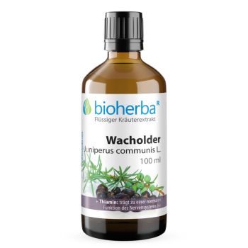 Wacholder, Juniperus communis L., Tropfen, Tinktur 100 ml online kaufen, besten Preis, Bioherba Reichenbach GmbH
