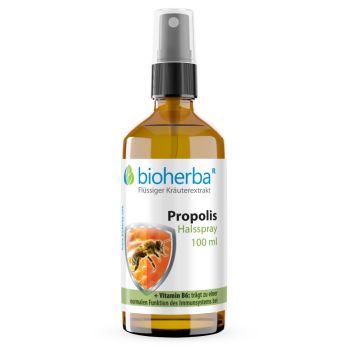 Halsspray mit Propolis Extrakt 100 ml online kaufen, besten Preis, Bioherba Reichenbach GmbH