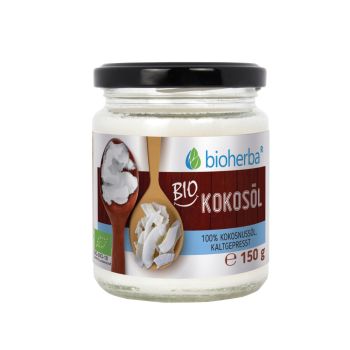 Bio Kokosöl 100 % Bio, kaltgepresst 150 g  online kaufen, besten Preis, Bioherba Reichenbach GmbH