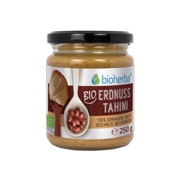 Bio Erdnuss Tahini 100 % gemahlene, nicht Geschälte 250 g online kaufen, besten Preis, Bioherba Reichenbach GmbH