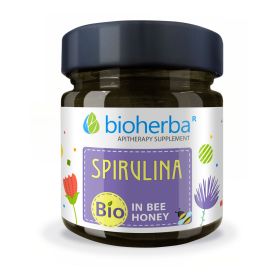 Spirulina in bee honey, 280 g