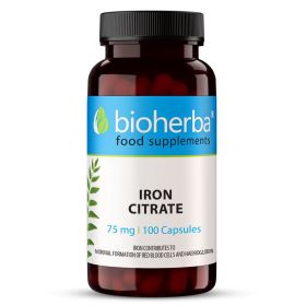 Iron citrate 75 mg 100 capsules buy online Bioherba Reichenbach GmbH