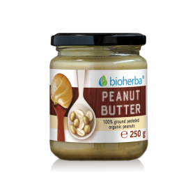 PEANUT BUTTER, 100% cold pressed peanut butter, 250g