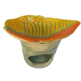 aroma, lamp, leaf, flower, hand made, ceramic, aroma lamp, price