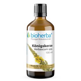 Königskerze Verbascum spp. Tropfen Tinktur 100 ml online kaufen auf besten Preis Bioherba Reichenbach GmbH