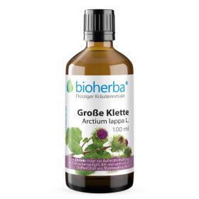 Grosse Klette Arctium lappa L. 100 ml online kaufen, besten Preis, Bioherba Reichenbach GmbH